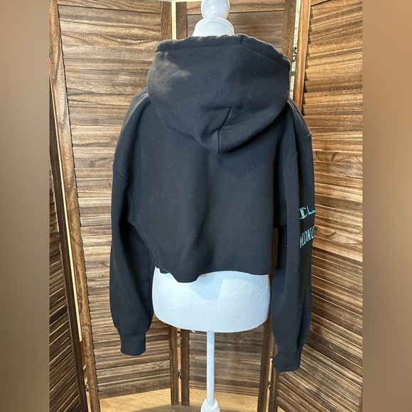 Champion x Monopoly Cropped Women’s Hoodie Reverse Weave - Picture 5 of 9